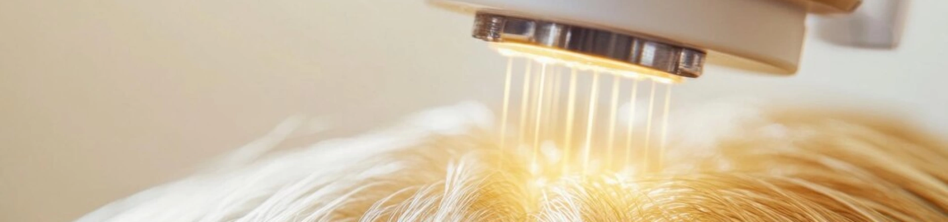 Лазерное стимулирование роста волос